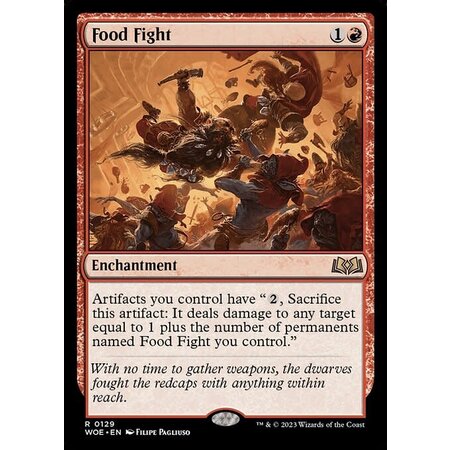 Food Fight - Foil