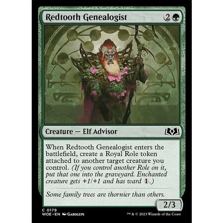 Redtooth Genealogist - Foil
