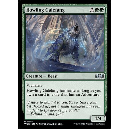 Howling Galefang - Foil