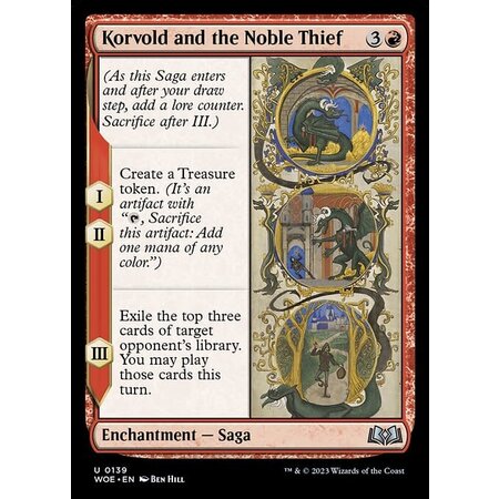 Korvold and the Noble Thief - Foil