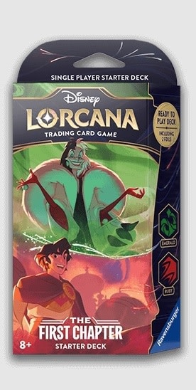 Disney Lorcana Starter Deck: The First Chapter - Emerald and Ruby