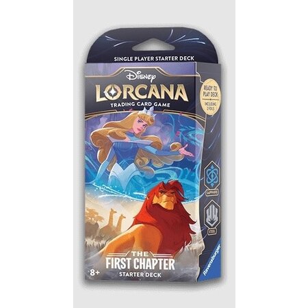 Disney Lorcana Starter Deck: The First Chapter - Sapphire and Steel