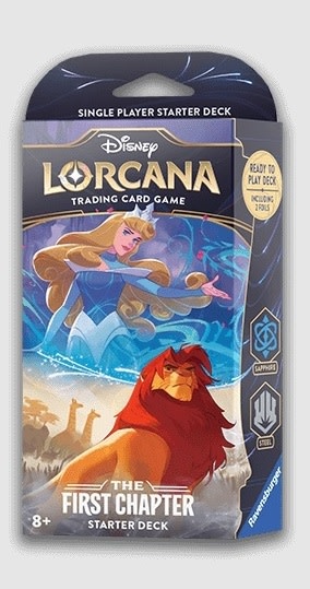 Disney Lorcana Starter Deck: The First Chapter - Sapphire and Steel