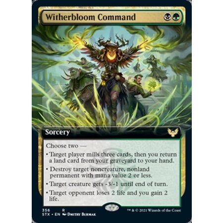Witherbloom Command - Foil