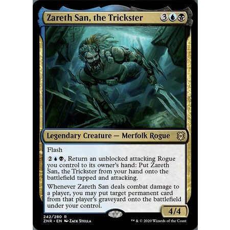 Zareth San, the Trickster