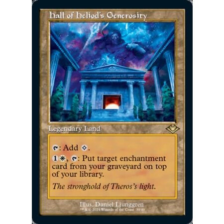 Hall of Heliod's Generosity - Foil-Etched