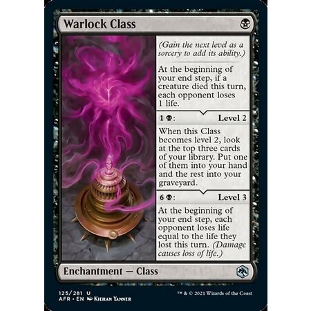 Warlock Class - Foil