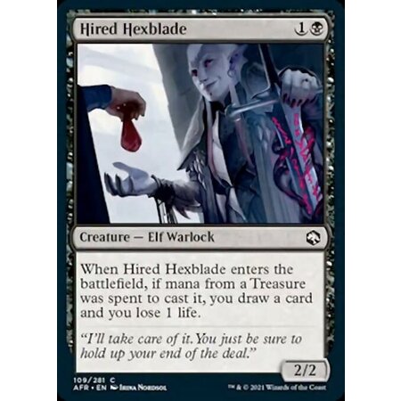 Hired Hexblade - Foil