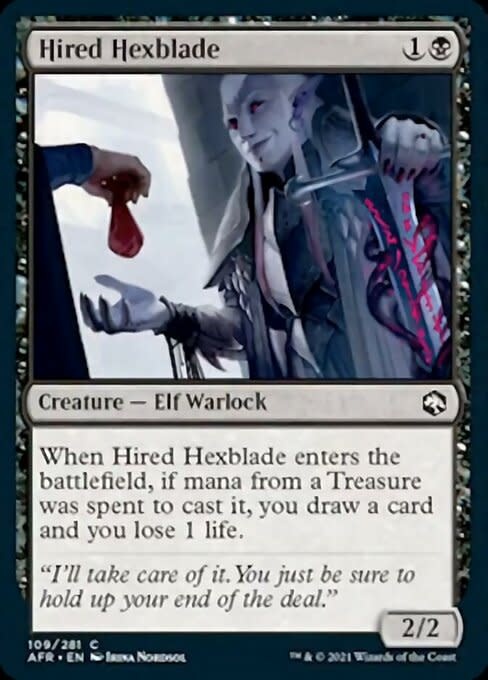 Hired Hexblade - Foil