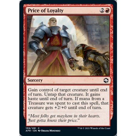 Price of Loyalty - Foil