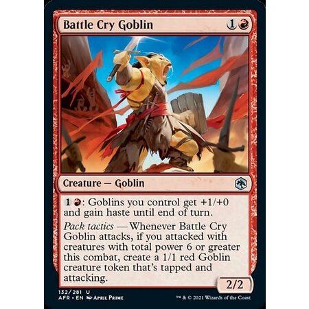 Battle Cry Goblin - Foil