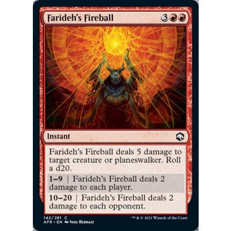 Farideh's Fireball - Foil