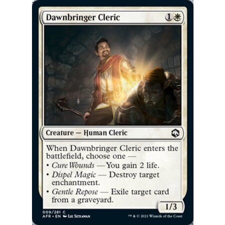 Dawnbringer Cleric - Foil