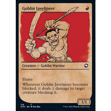 Goblin Javelineer - Foil