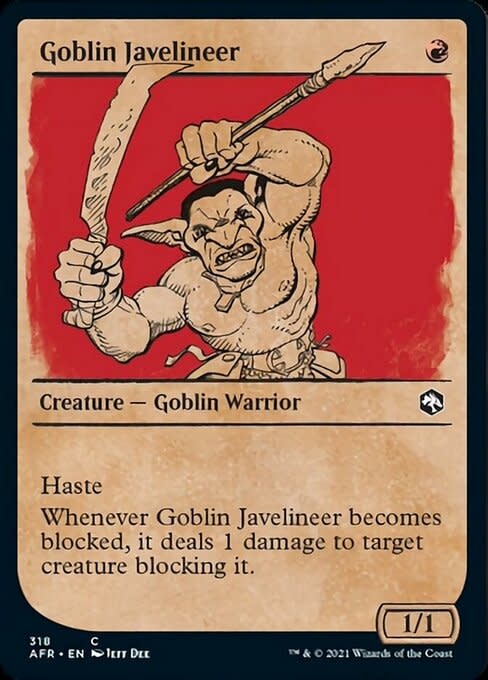 Goblin Javelineer - Foil