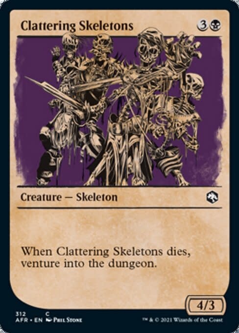 Clattering Skeletons - Foil