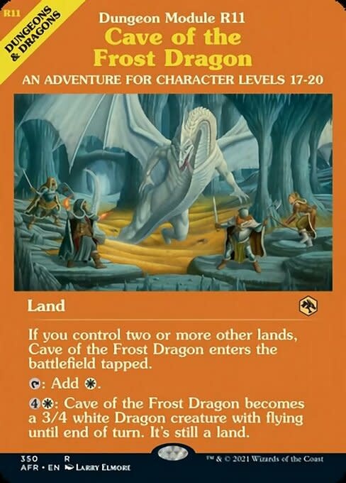 Cave of the Frost Dragon - Foil