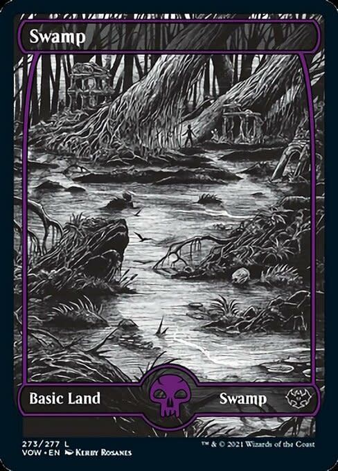 Swamp (273) - Full Art - Foil