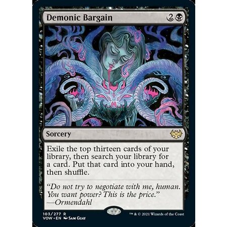 Demonic Bargain - Foil