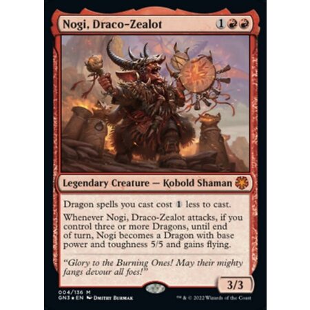 Nogi, Draco-Zealot - Foil