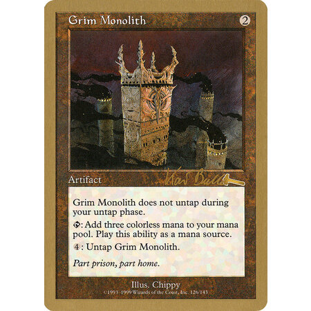 Grim Monolith - World Championships Tokyo 1999