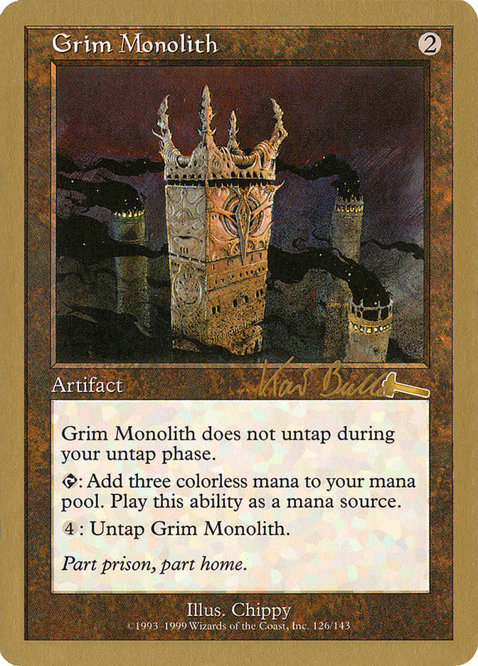 Grim Monolith - World Championships Tokyo 1999