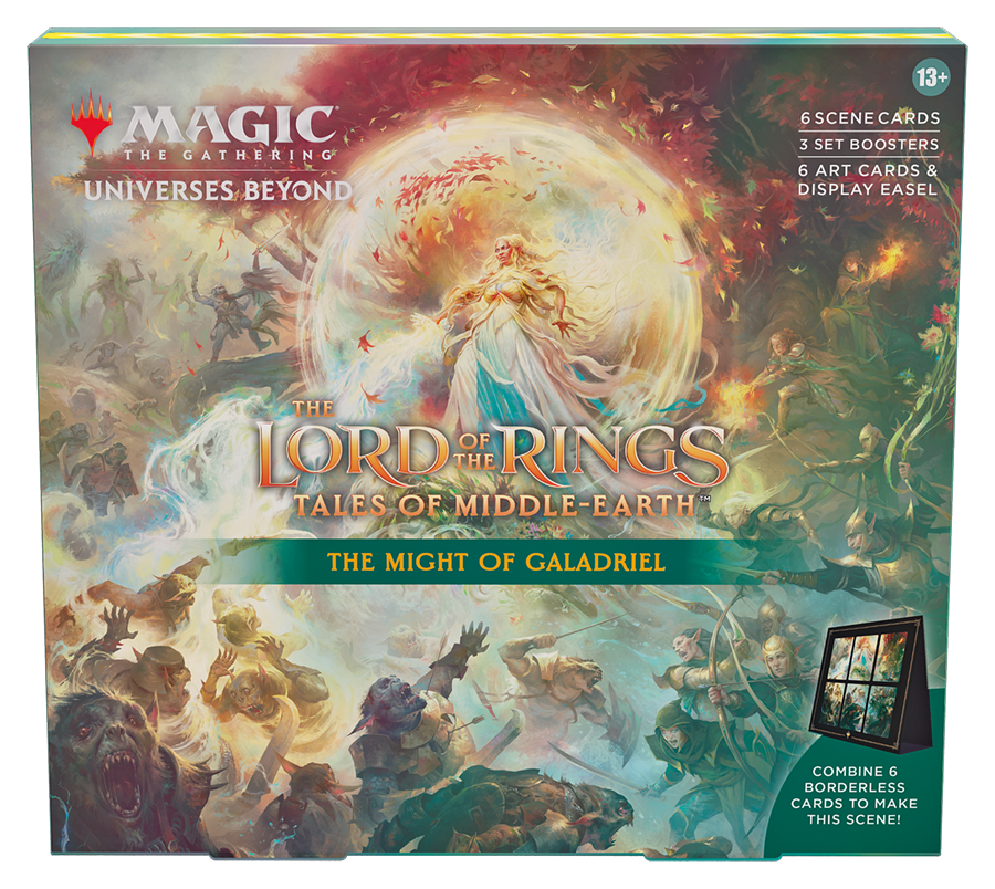 MTG Scene Box: Lord of the Rings - The Might of Galadriel - Rain City Games