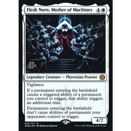 Elesh Norn, Mother of Machines - Foil - Prerelease Promo