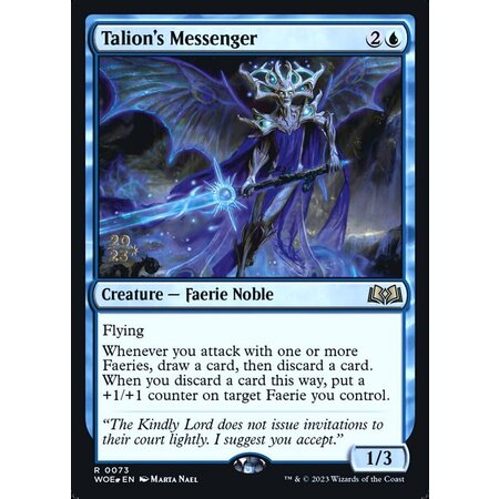 Talion's Messenger - Foil - Prerelease Promo