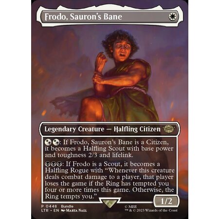 Frodo, Sauron's Bane - Foil - Bundle Promo
