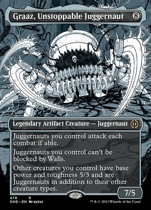Graaz, Unstoppable Juggernaut - Step-And-Compleat Foil