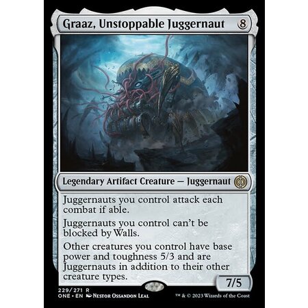 Graaz, Unstoppable Juggernaut - Foil