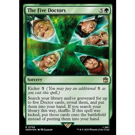 The Five Doctors - Surge Foil