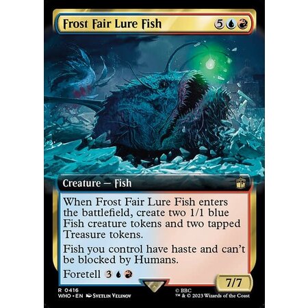 Frost Fair Lure Fish - Foil