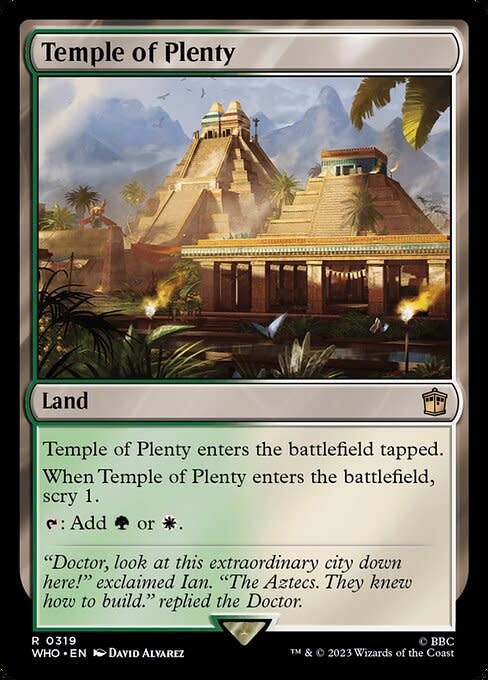 Temple of Plenty - Foil