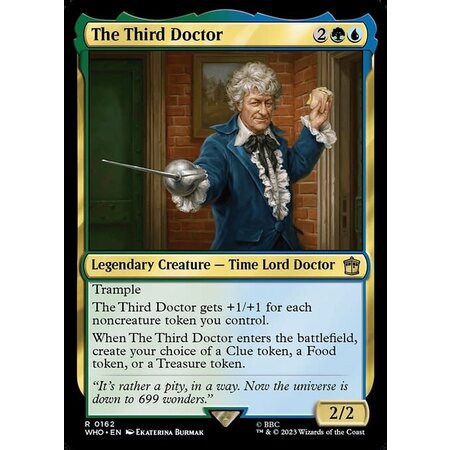 The Third Doctor - Foil