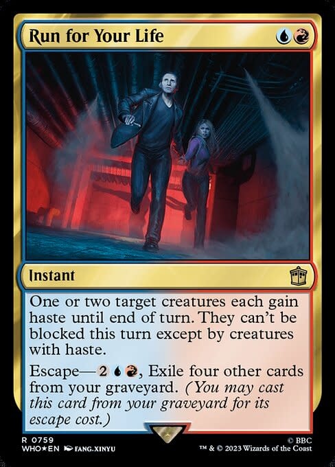 Run for Your Life - Surge Foil
