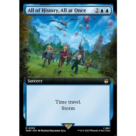 All of History, All at Once - Foil