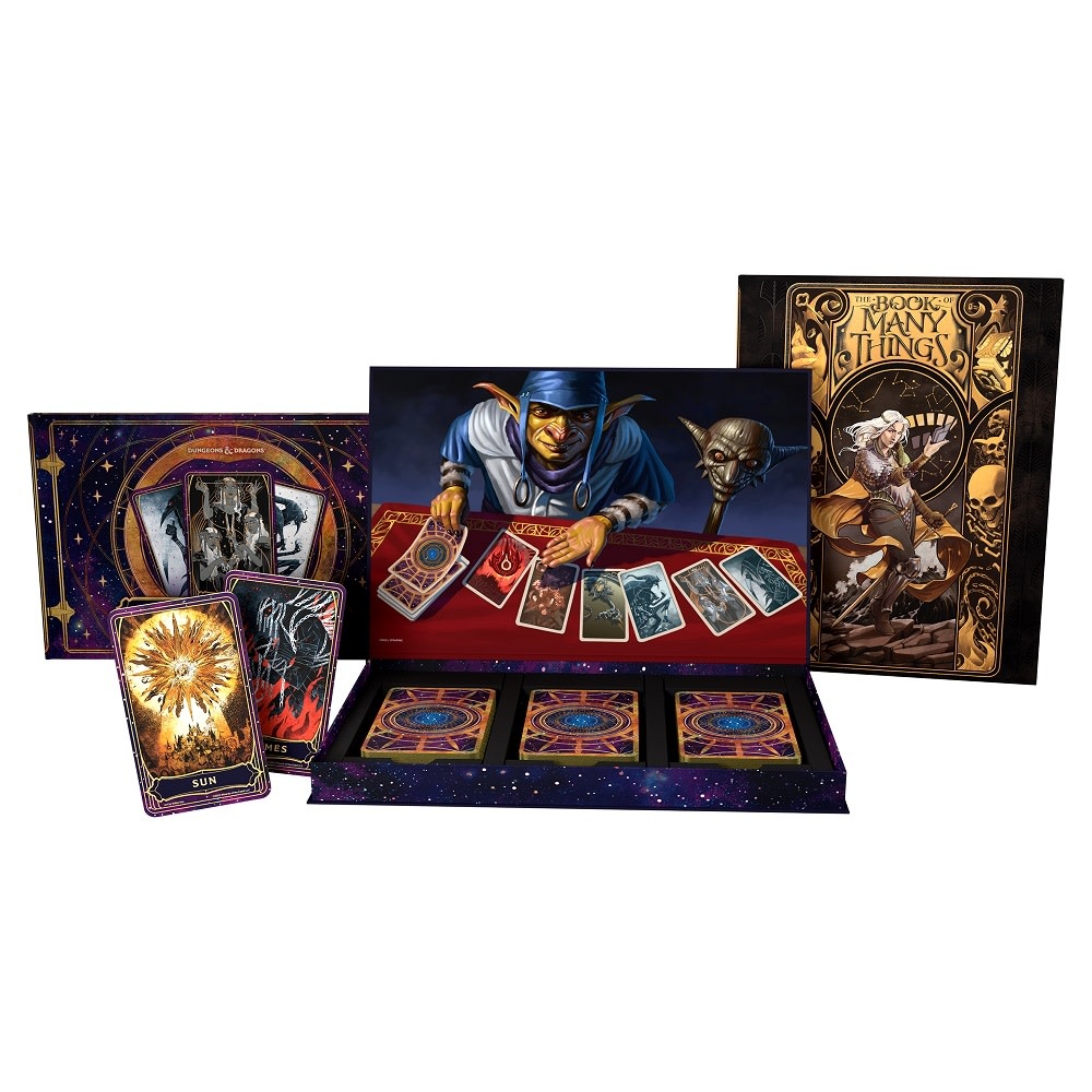 Dungeons and Dragons 5th Edition RPG: The Deck of Many Things - Alternate Art Bundle