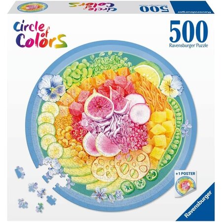 500 - Circular Puzzle - Poke Bowl