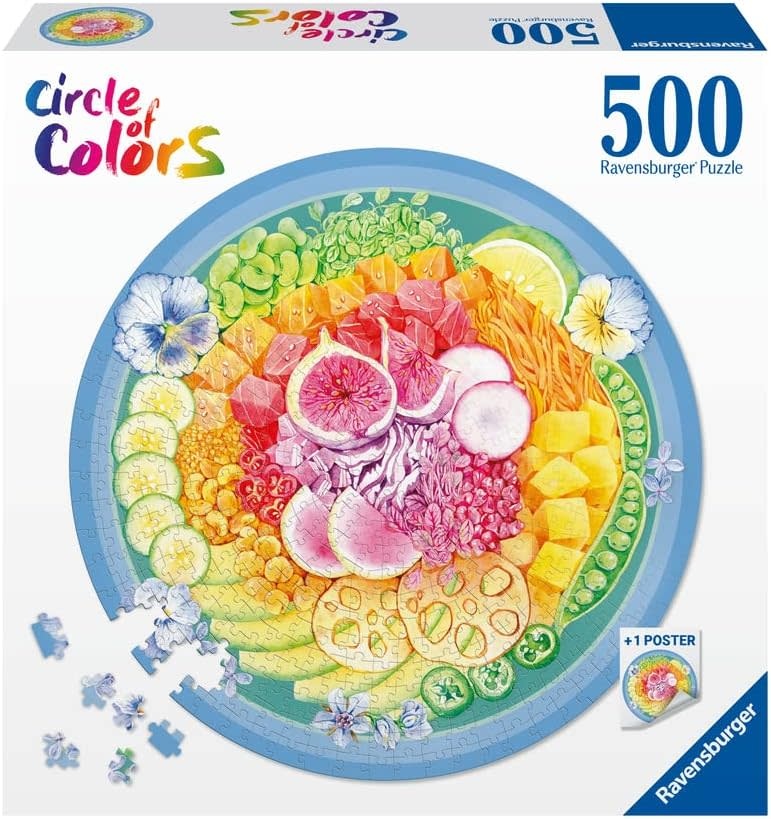 500 - Circular Puzzle - Poke Bowl