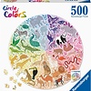 500 - Circular Puzzle - Animals