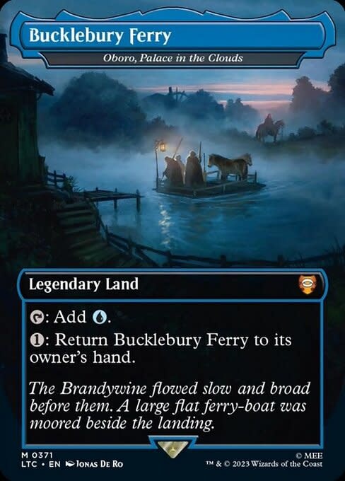 Oboro, Palace in the Clouds (0371 - Buckleberry Ferry) - Foil