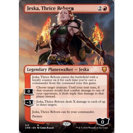 Jeska, Thrice Reborn - Borderless Foil