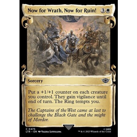 Now for Wrath, Now for Ruin!