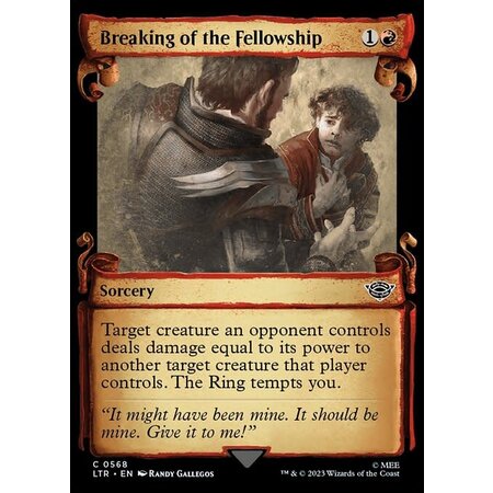 Breaking of the Fellowship