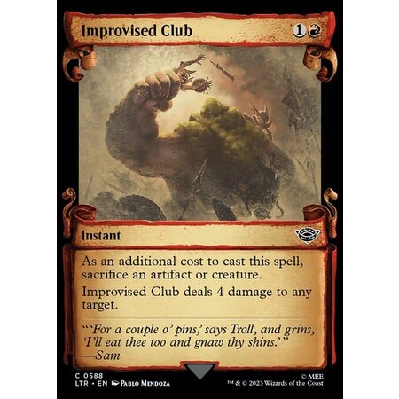 Improvised Club - Silver Foil