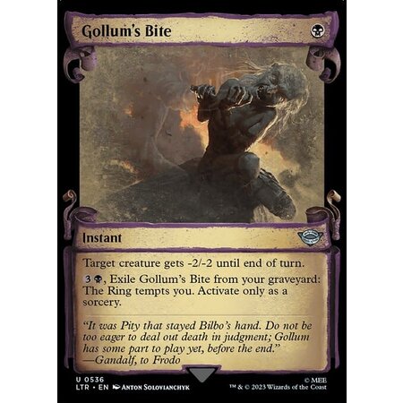 Gollum's Bite - Silver Foil