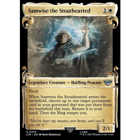 Samwise the Stouthearted - Silver Foil