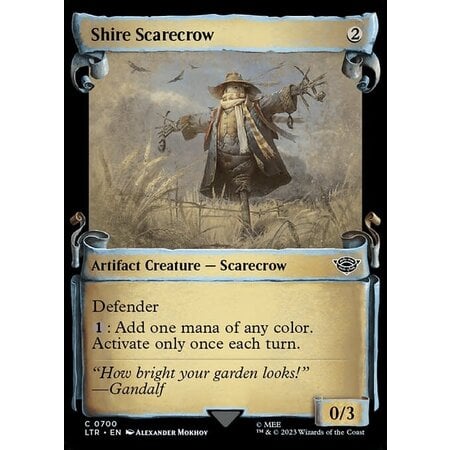 Shire Scarecrow - Silver Foil